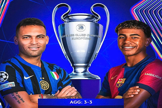 Trực tiếp bóng đá Inter Milan vs Barcelona: Định đoạt vé chung kết