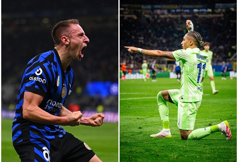 Quay chậm màn rượt đuổi 'tuyệt đối điện ảnh' Inter 4-3 Barca