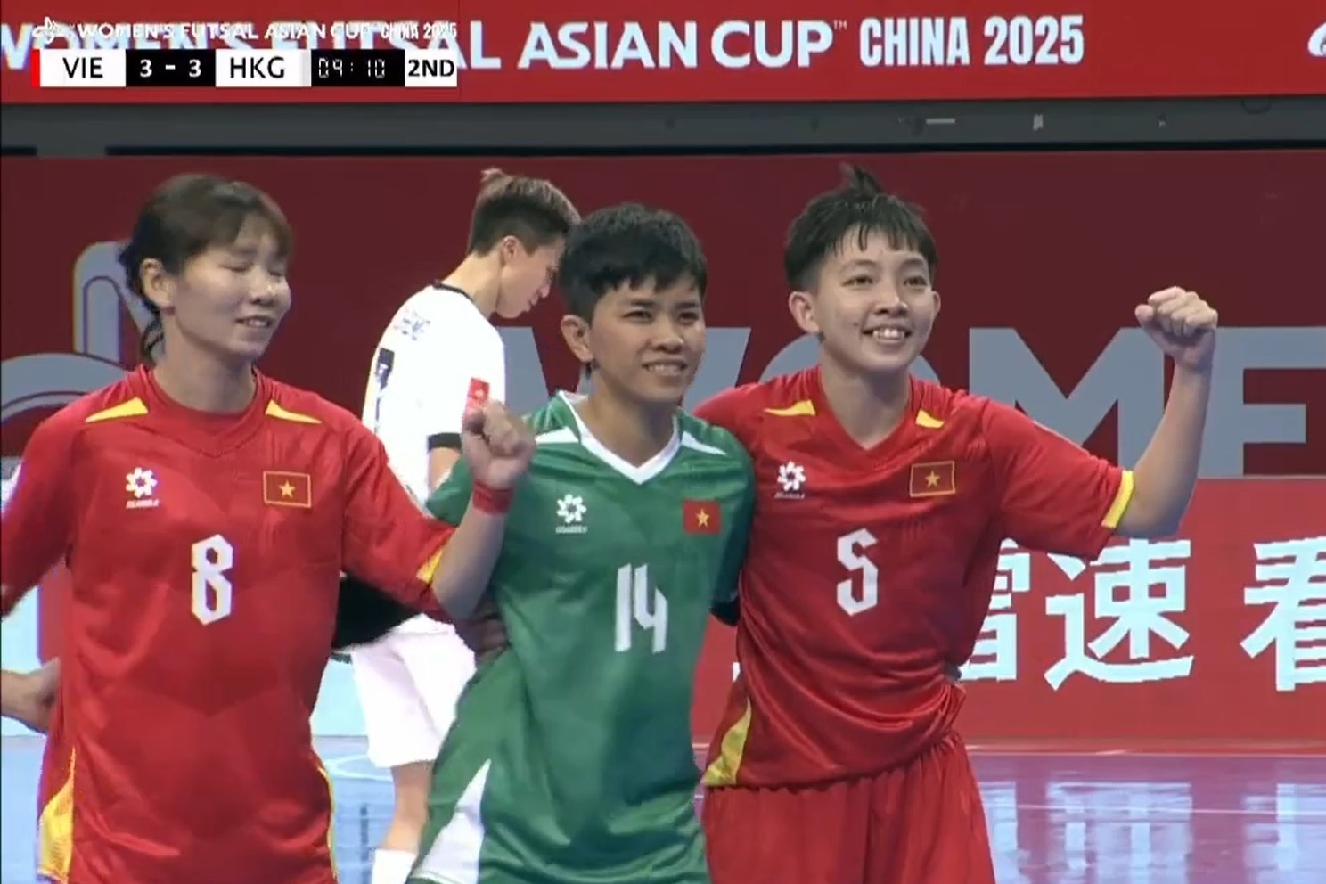 Trực tiếp futsal Việt Nam 5-3 Hồng Kông (TQ): Rượt đuổi hấp dẫn