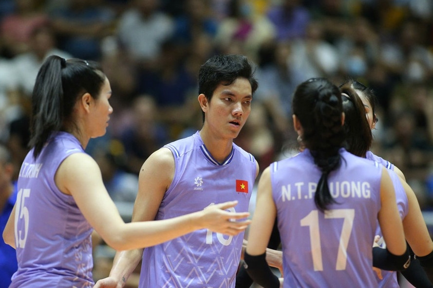 Trực tiếp bóng chuyền nữ Việt Nam 1-0 Kazakhstan: Hấp dẫn set 2