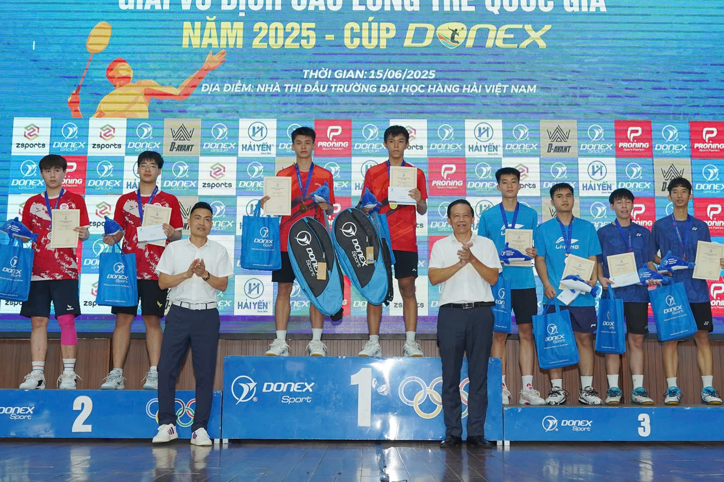 Lâm Đồng vô địch giải cầu lông trẻ Quốc gia 2025