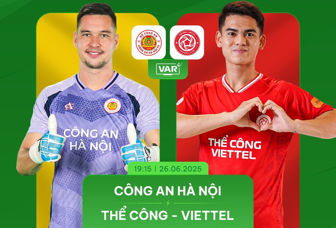 Trực tiếp bóng đá CAHN 1-0 Thể Công Viettel: Quang Hải sắm vai kiến tạo