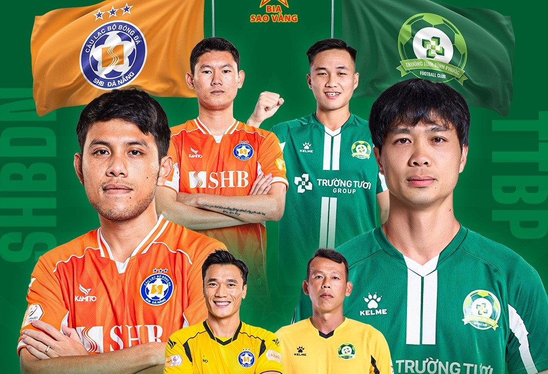 Trực tiếp bóng đá Đà Nẵng vs Bình Phước: Công Phượng đấu Bùi Tiến Dũng