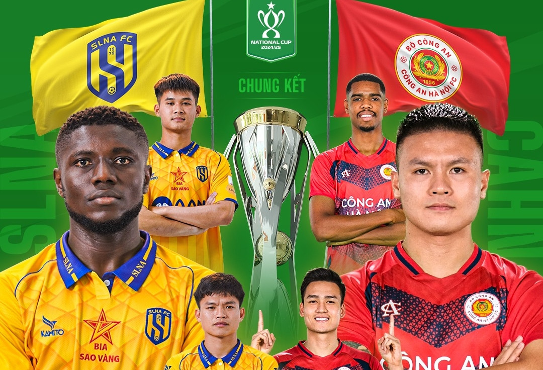 Trực tiếp bóng đá SLNA vs CAHN: Rực lửa chung kết Cúp Quốc gia
