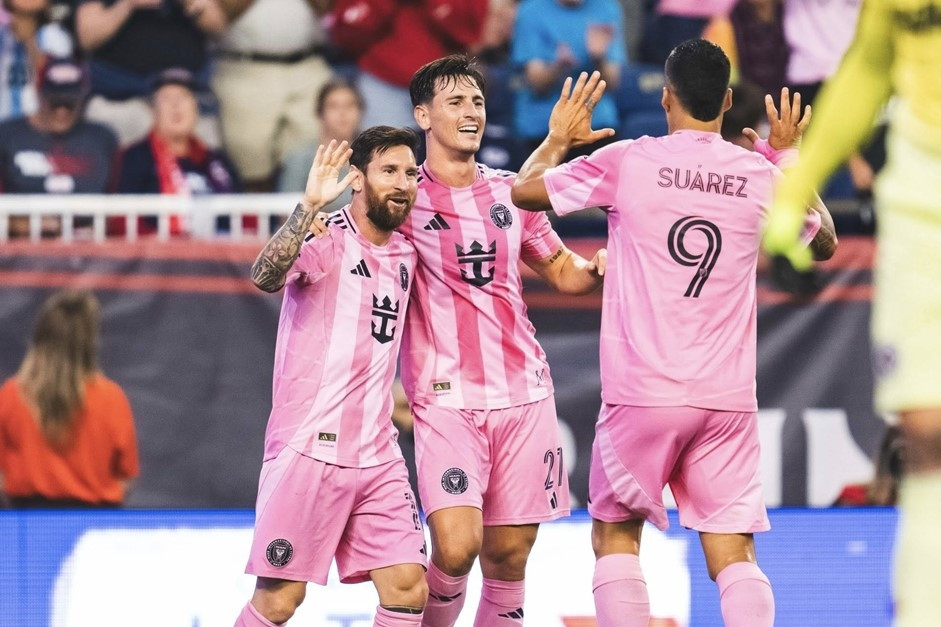 Messi lập kỷ lục, Inter Miami nối dài mạch thắng tại MLS