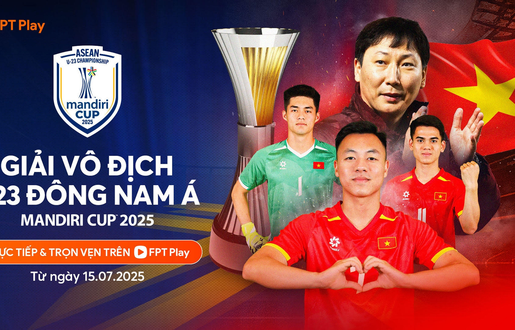 Xem trực tiếp bóng đá U23 Đông Nam Á 2025 ở đâu, kênh nào?
