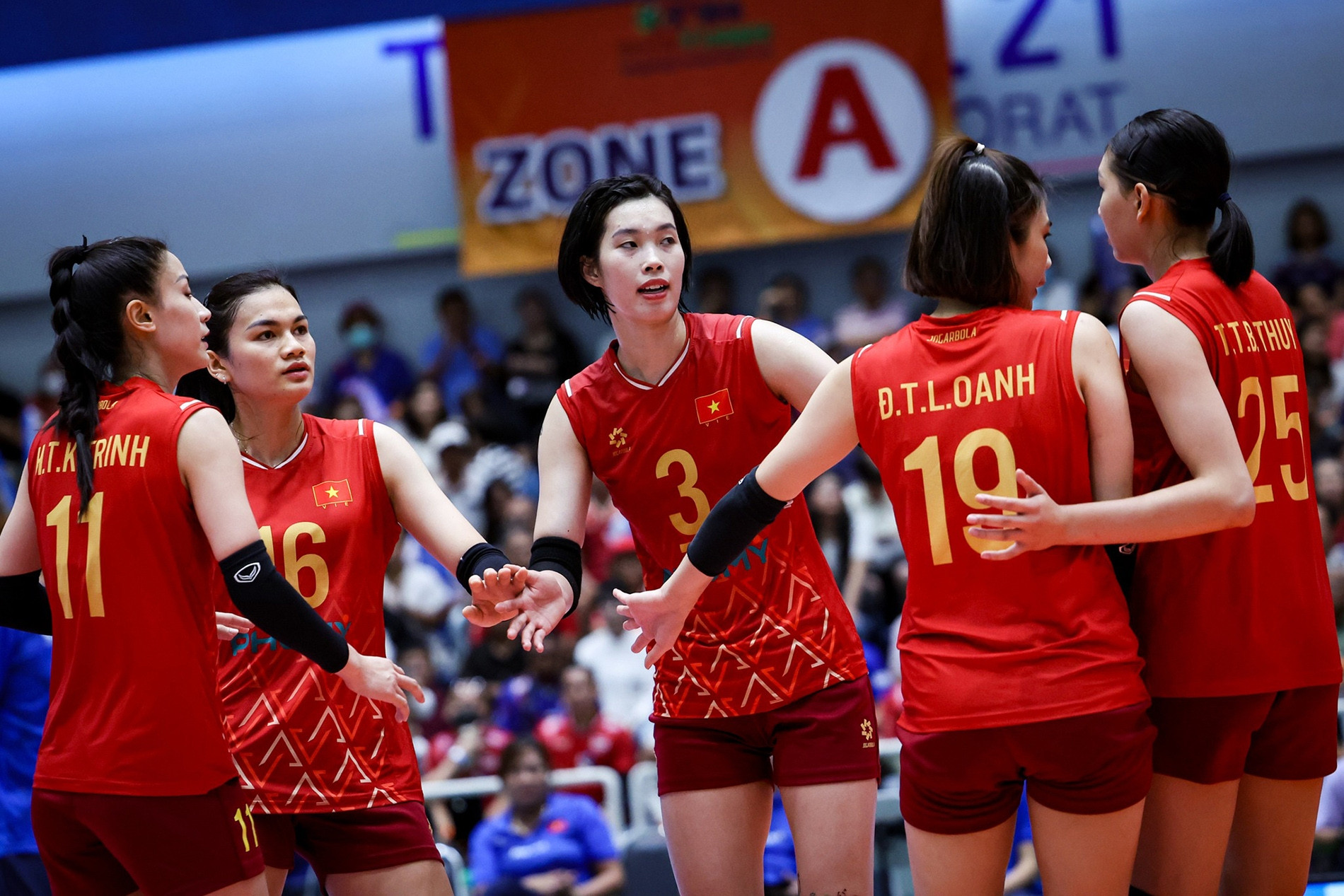 Bảng xếp hạng giải bóng chuyền nữ SEA V.League 2025 mới nhất