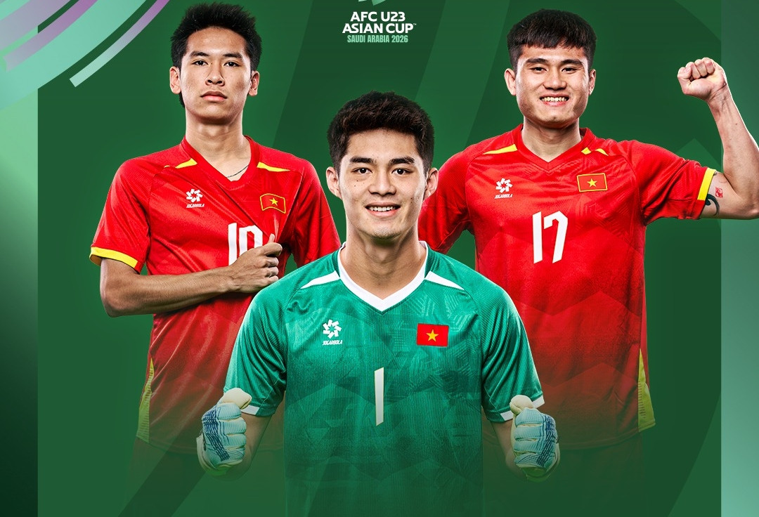 AFC tiếp lửa U23 Việt Nam trước trận quyết định gặp U23 Ả Rập Xê Út