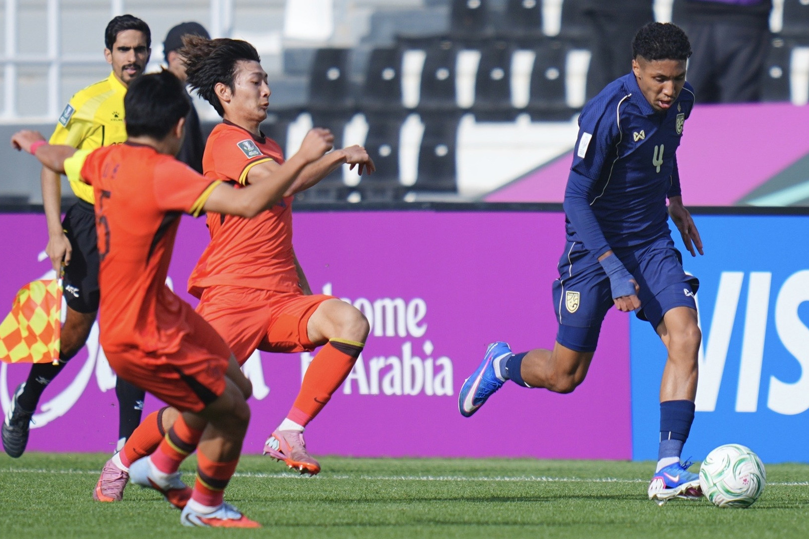 Trực tiếp bóng đá U23 Thái Lan 0-0 U23 Trung Quốc: Ăn miếng trả miếng (H1)