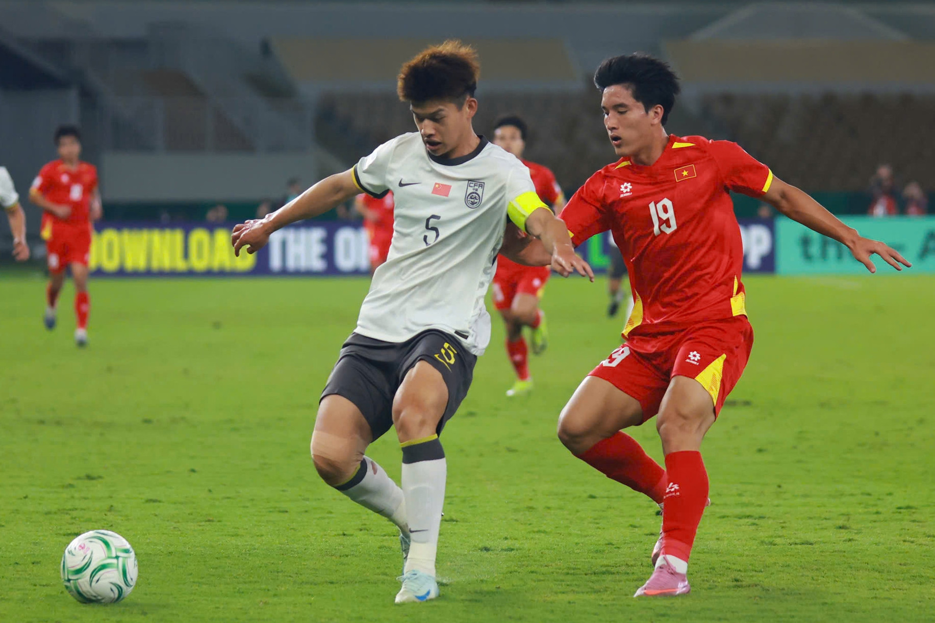 Trực tiếp bóng đá U23 Việt Nam 0-0 U23 Trung Quốc: Hiểu Minh chấn thương