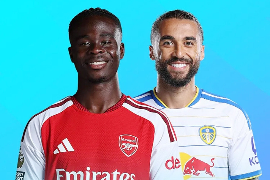Trực tiếp bóng đá Arsenal vs Leeds: Vòng 6 Ngoại hạng Anh