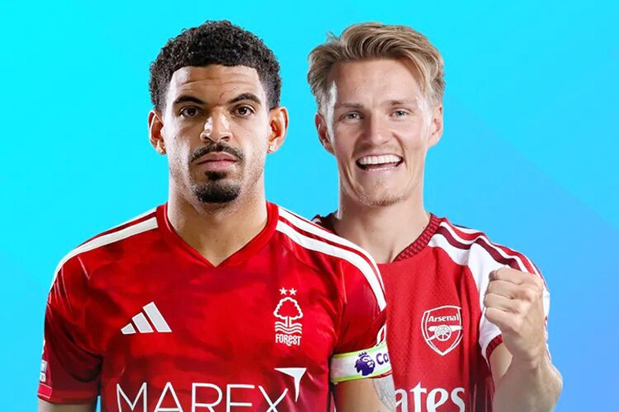 Trực tiếp bóng đá Nottingham Forest vs Arsenal: Vòng 7 Ngoại hạng Anh