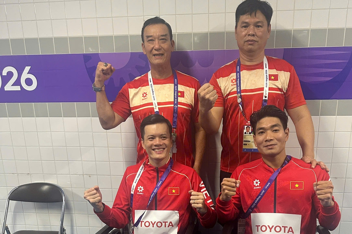 Thể thao Người khuyết tật Việt Nam giành HCV đầu tiên ở Asian Para Games