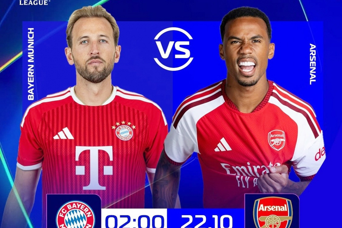 Trực tiếp bóng đá Bayern Munich vs Arsenal: Đỉnh cao Champions League