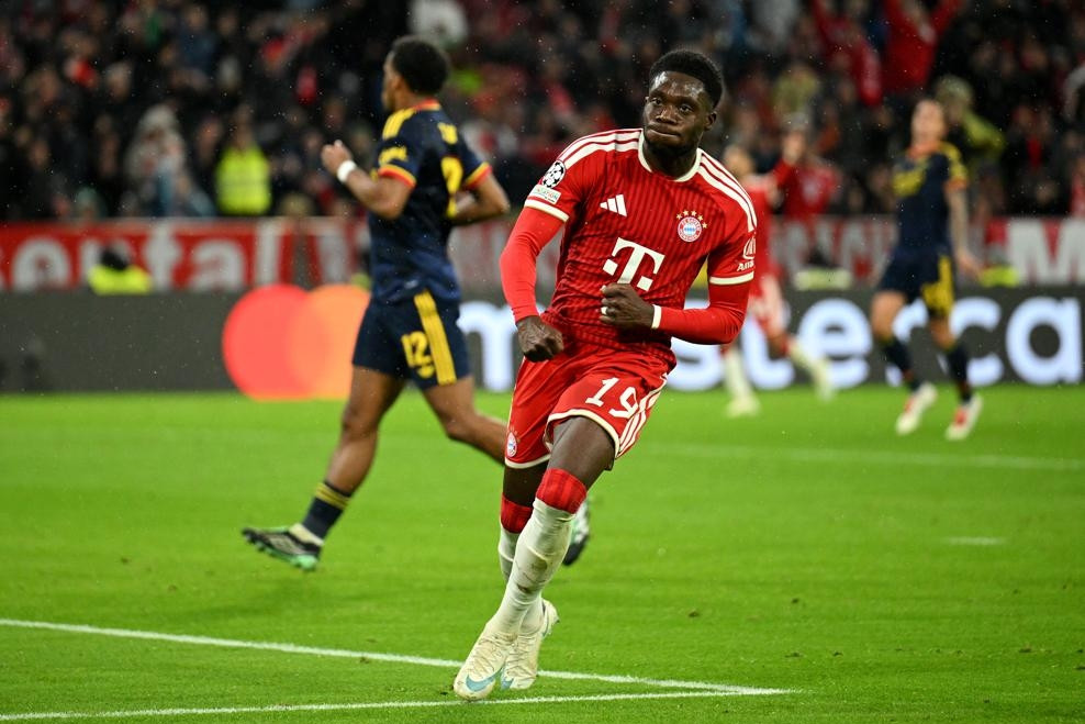 Trực tiếp Bayern Munich 1-1 Arsenal: Davies gỡ hòa (H2)