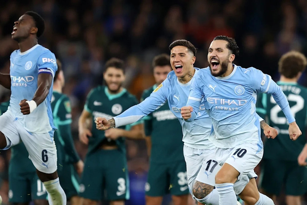 Trực tiếp bóng đá  Man City vs Brighton: Vòng 9 Ngoại hạng Anh