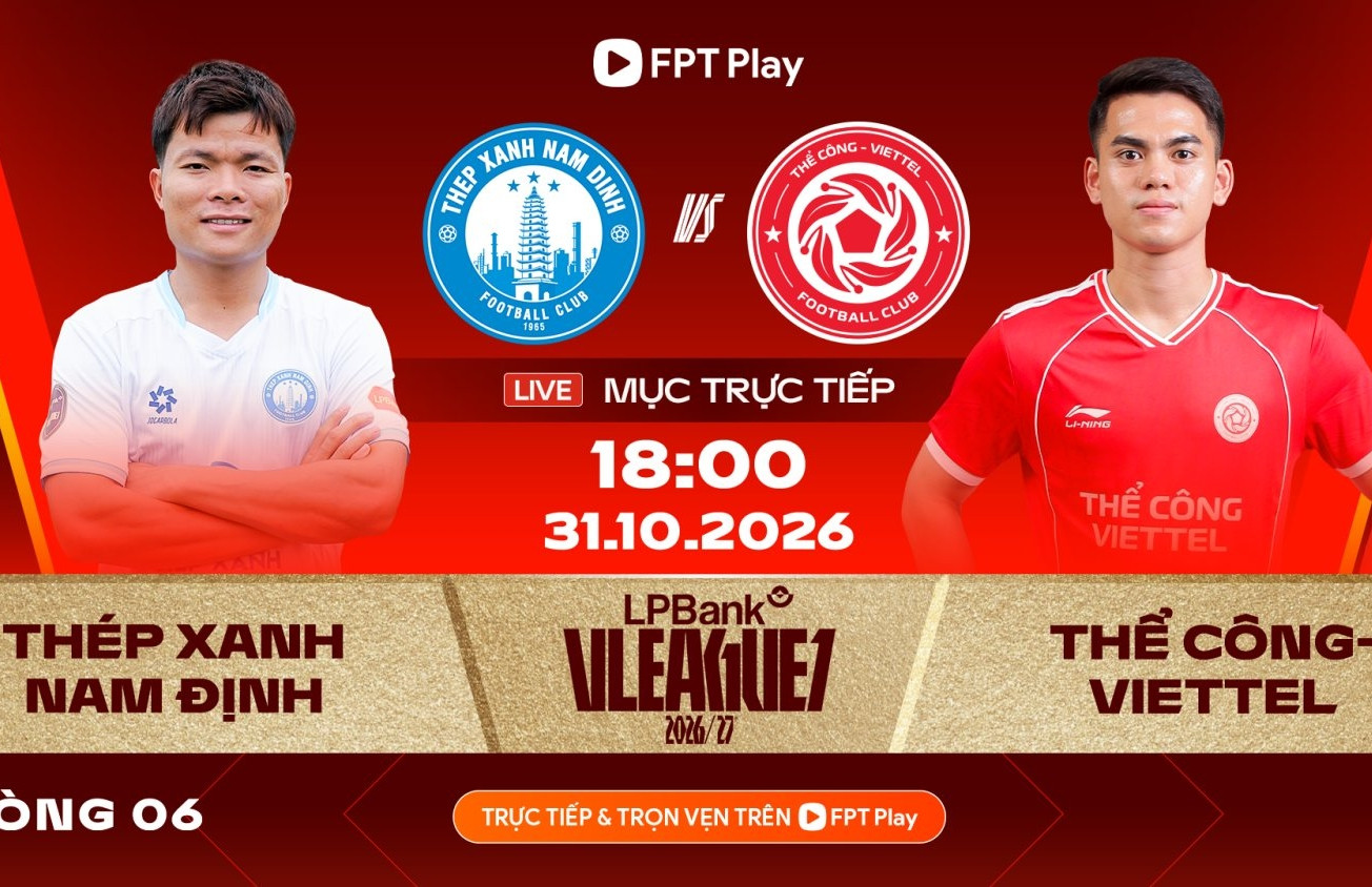Trực tiếp bóng đá Nam Định vs Thể Công: Chiến thắng là mệnh lệnh