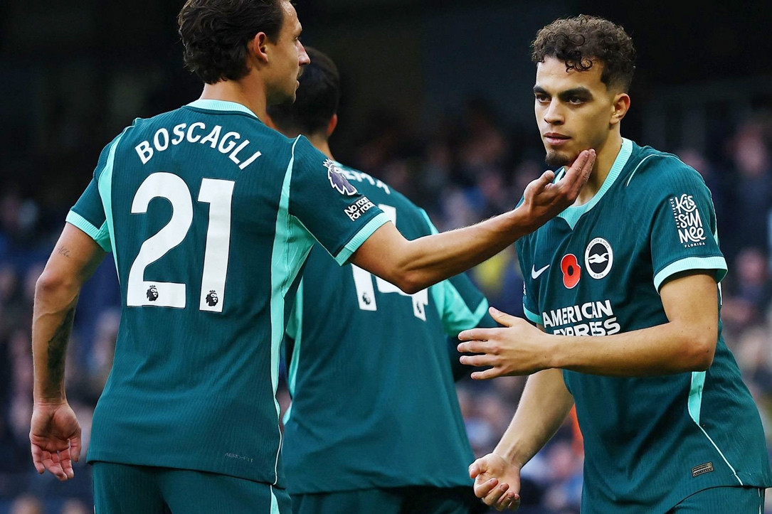 Trực tiếp Man City 0-1 Brighton: Tấn công tìm bàn gỡ (H2)