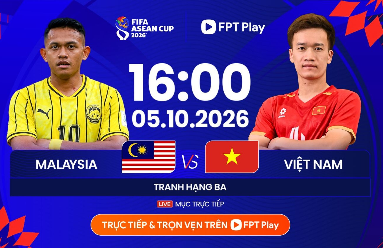 Xem trực tiếp bóng đá Việt Nam vs Malaysia ở kênh nào?