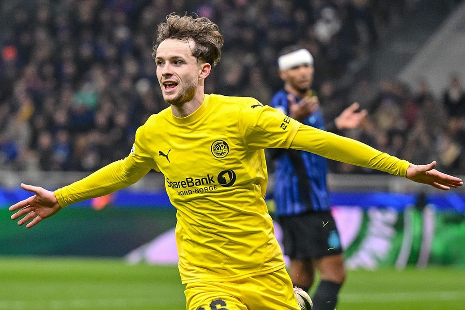 Bodo/Glimt thắng đẹp Inter: Nàng Lọ Lem ở Champions League