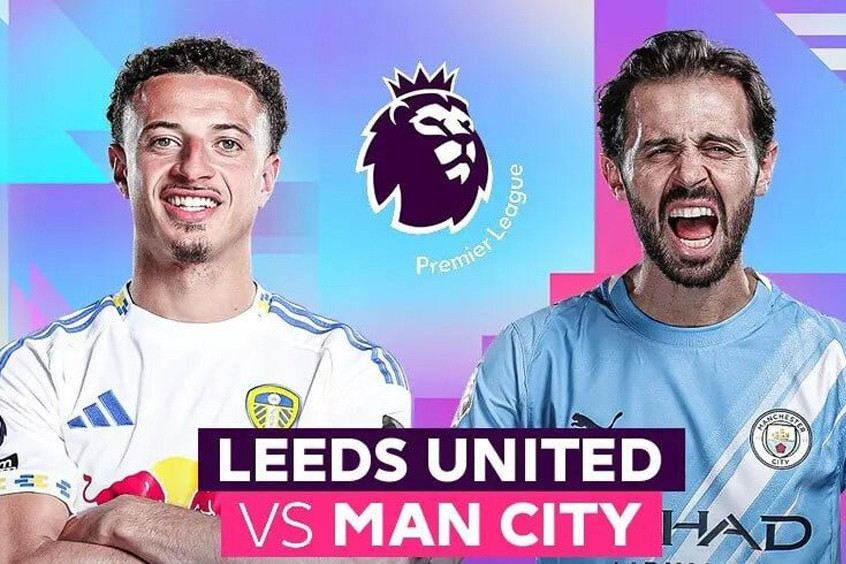 Trực tiếp bóng đá Leeds vs Man City: Vòng 28 Ngoại hạng Anh