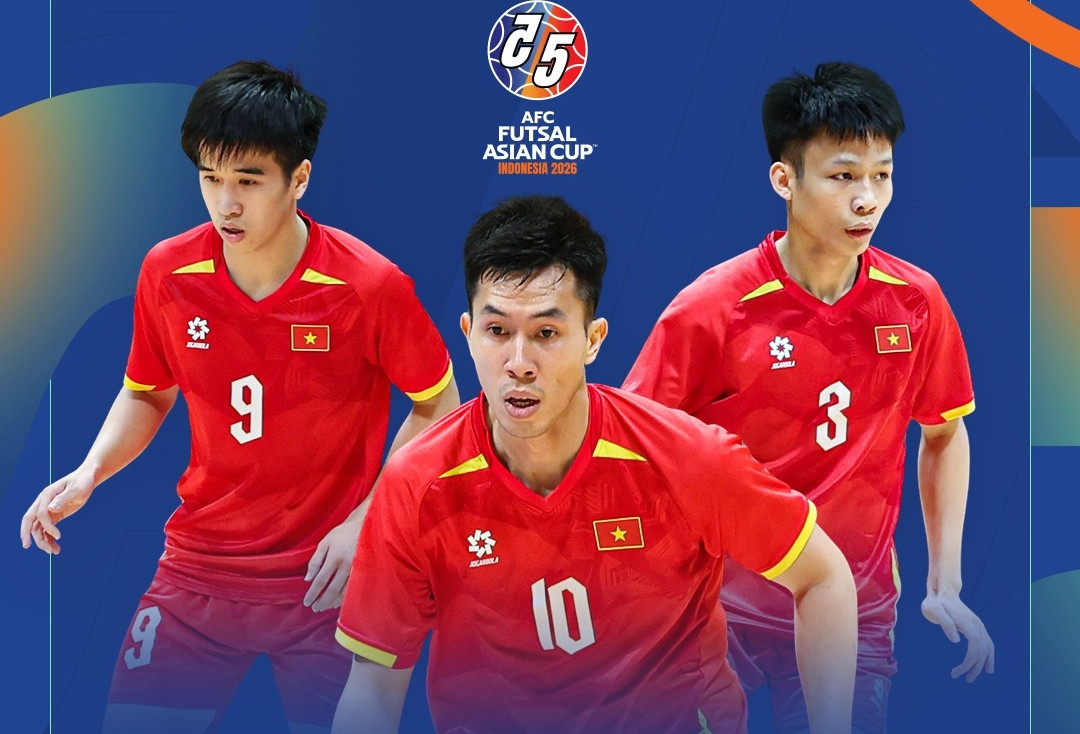 Trực tiếp bóng đá futsal Việt Nam vs Indonesia: Tứ kết châu Á 2026