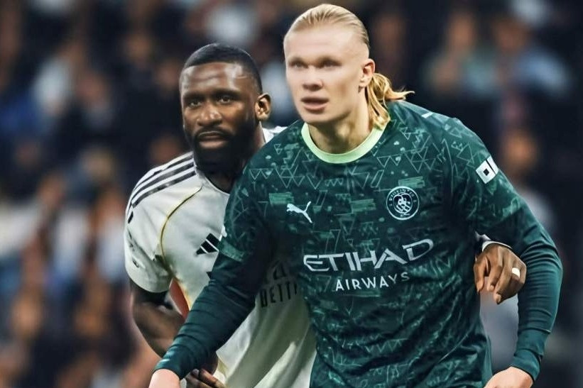 Man City thua thảm, Haaland cay đắng nói với ‘kẻ thắng’ Rudiger