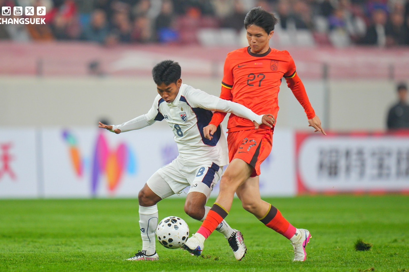 Trực tiếp bóng đá U23 Trung Quốc 2-2 U23 Thái Lan: Rượt đuổi kịch tính