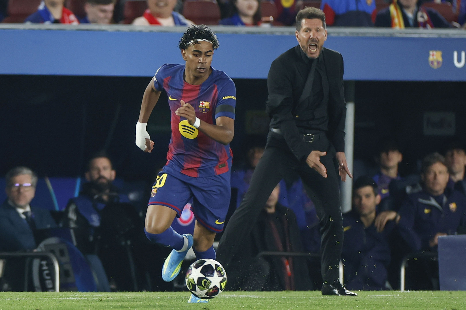 Lamine Yamal khích HLV Simeone, tuyên bố lớn Barca đấu Atletico