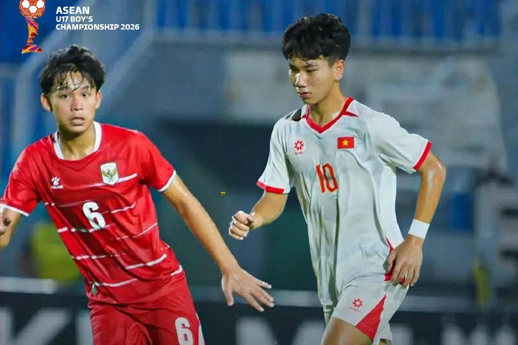 U17 Việt Nam loại chủ nhà Indonesia khỏi giải U17 Đông Nam Á