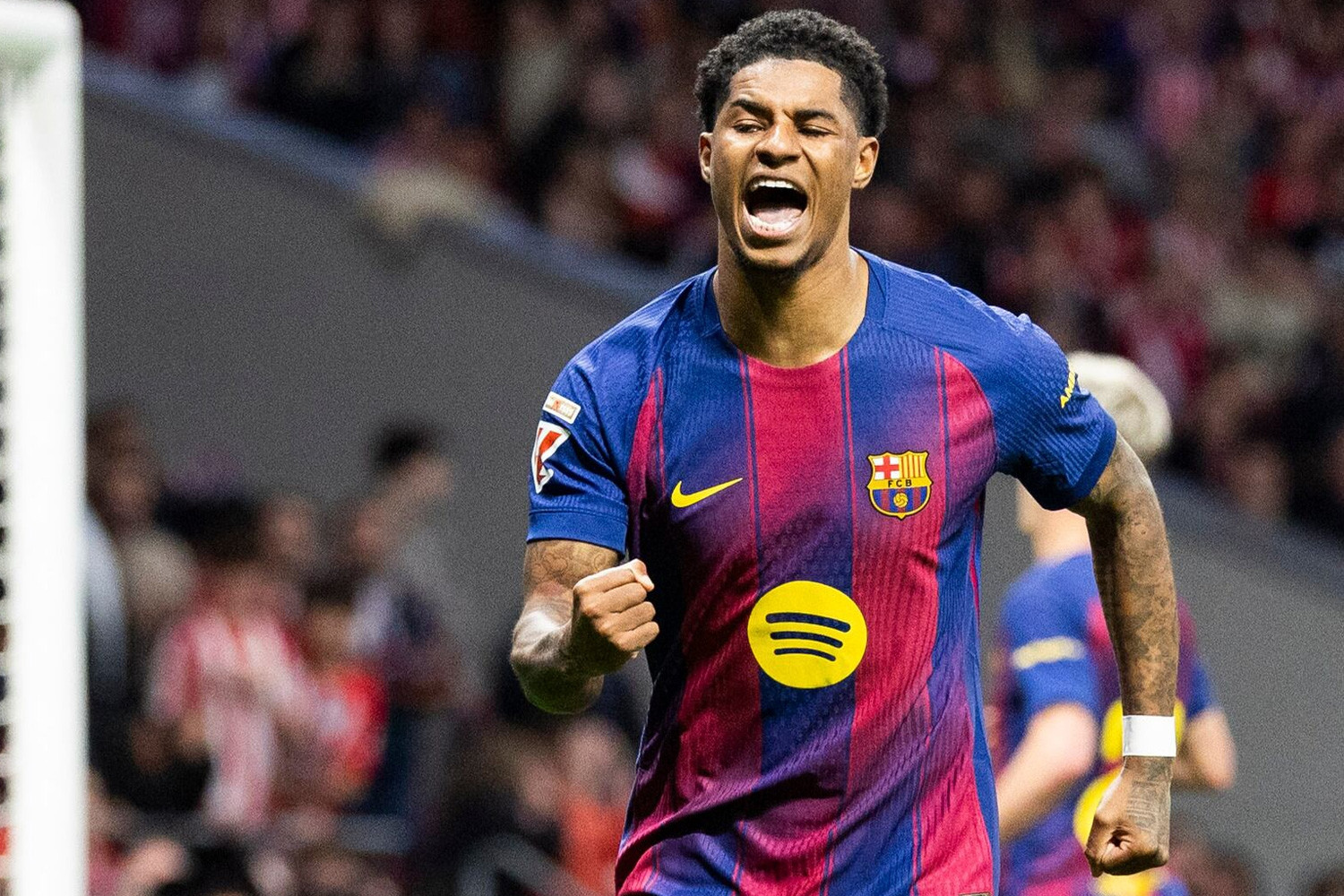 Barca thắng ngược Atletico: Rashford và vị thế nhà vô địch