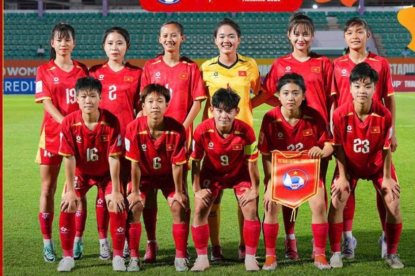 U20 Việt Nam lần thứ hai vào tứ kết U20 nữ châu Á