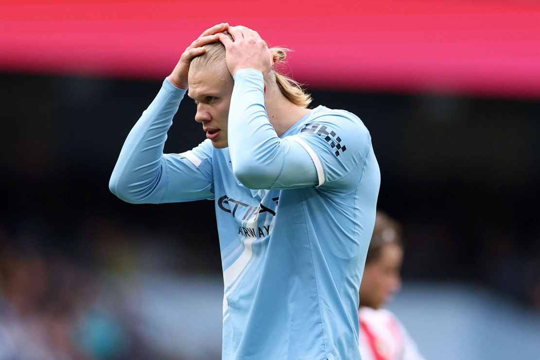 Trực tiếp Man City 0-0 Brentford: Haaland phung phí cơ hội (H1)