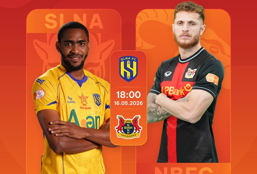 Trực tiếp bóng đá SLNA 0-0 Ninh Bình: Tài Lộc sát cánh cùng Hoàng Đức