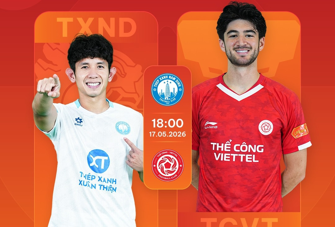 Trực tiếp bóng đá Nam Định vs Thể Công Viettel: Cân tài