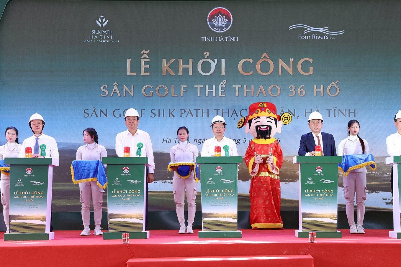 Hà Tĩnh khởi công dự án sân golf gần 1.800 tỷ đồng