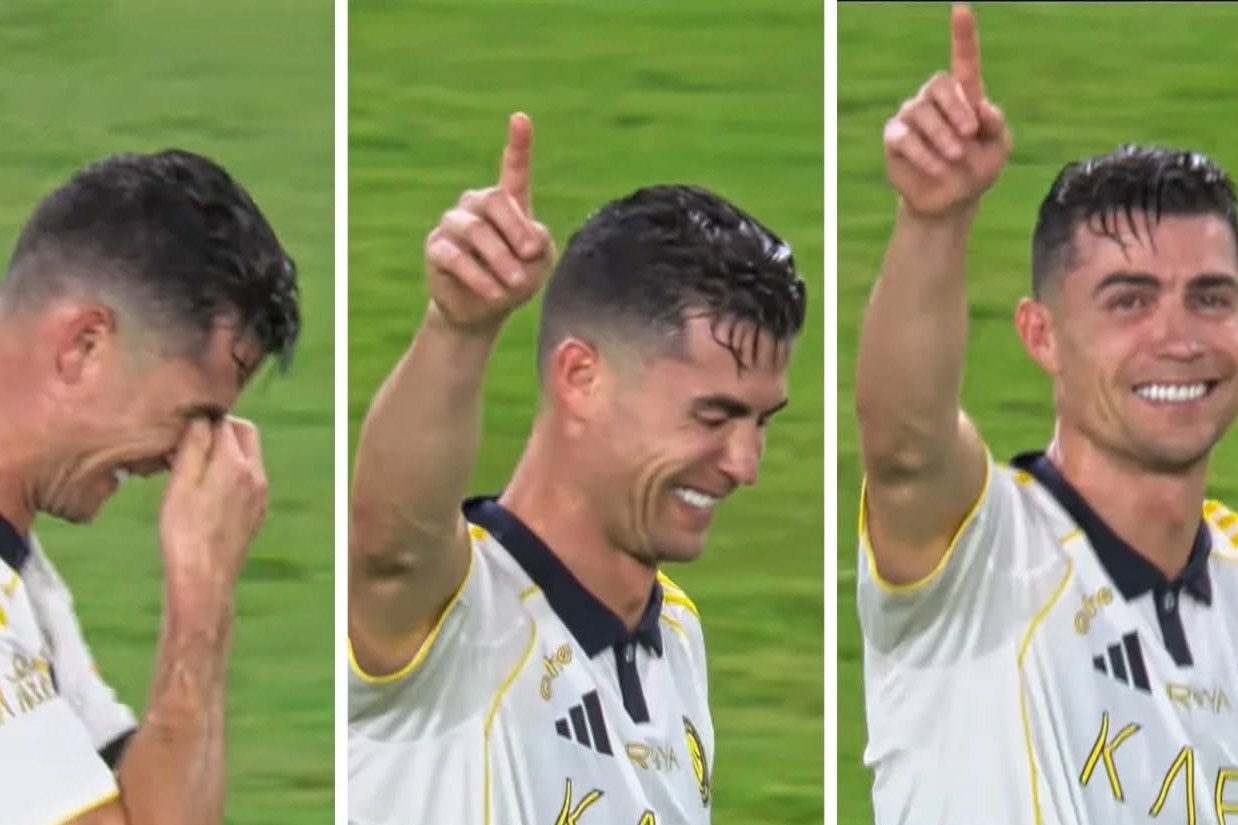 Ronaldo bật khóc khi giúp Al Nassr giành chức vô địch