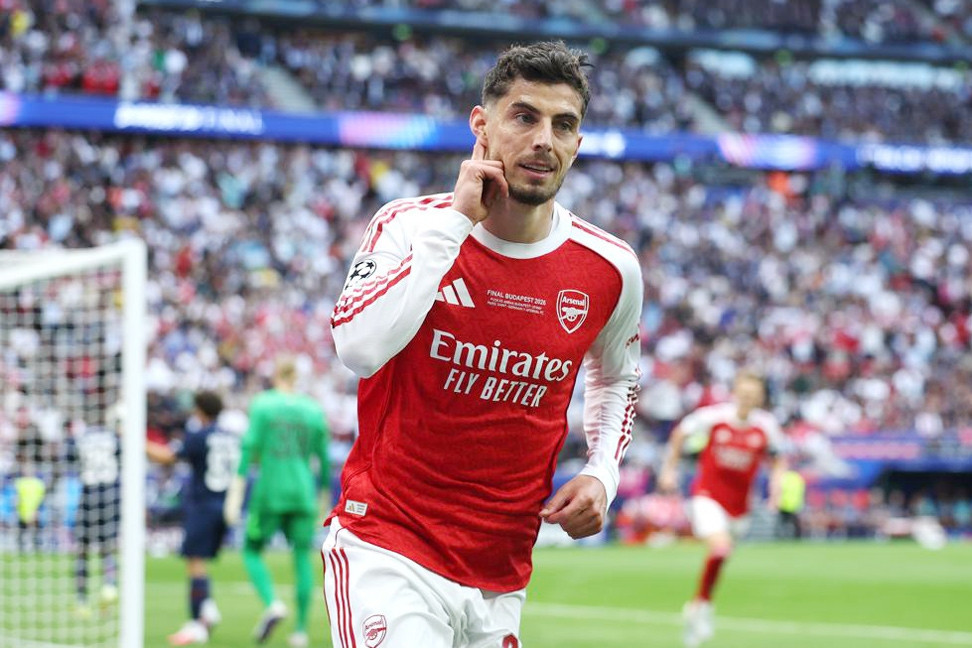 Trực tiếp Arsenal 1-0 PSG: Kai Havertz lập đại công (H1)