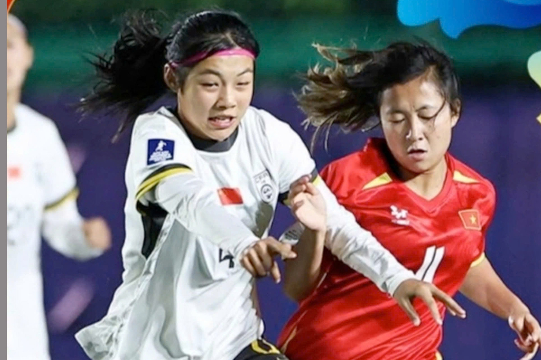 U17 nữ Việt Nam thua Trung Quốc 0-3 ở giải châu Á
