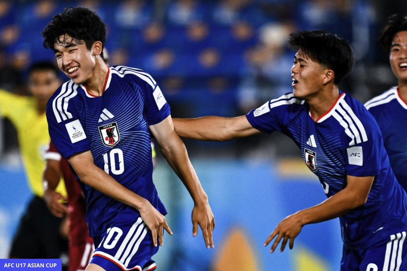 U17 Nhật Bản phô diễn sức mạnh trước U17 Qatar