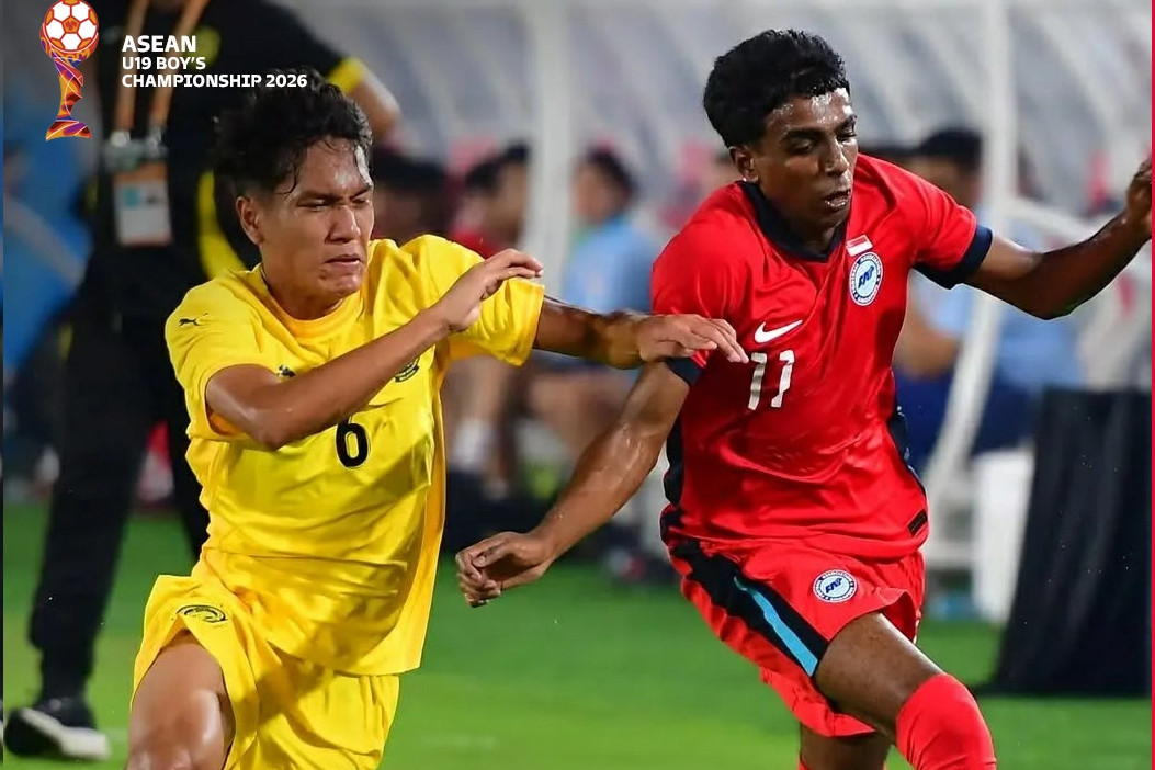 U19 Malaysia thắng tưng bừng Singapore, bảng B U19 Đông Nam Á nóng lên
