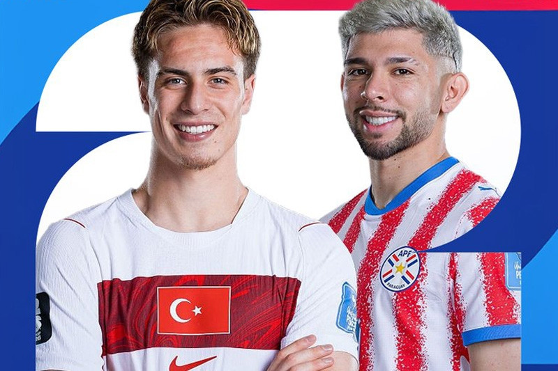Trực tiếp bóng đá Thổ Nhĩ Kỳ vs Paraguay: Yildiz đá chính