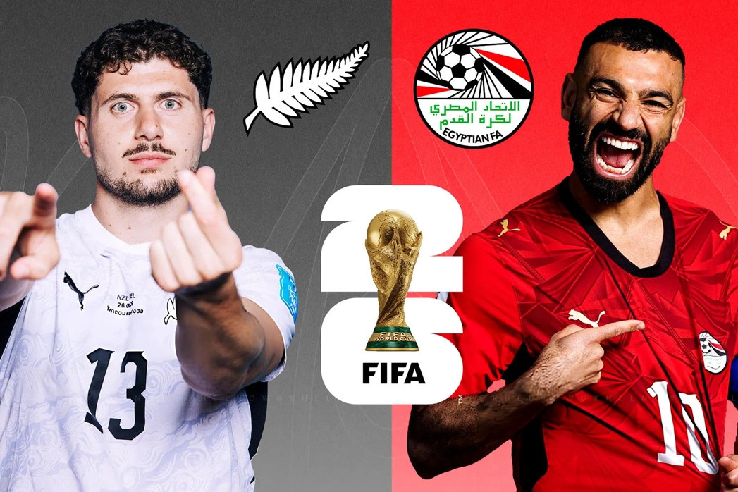 Trực tiếp bóng đá New Zealand vs Ai Cập: Bảng G World Cup 2026