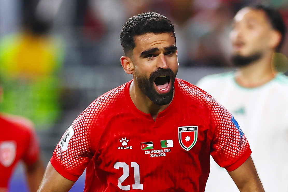Trực tiếp Jordan 1-0 Algeria: Bàn thắng bất ngờ (H1)