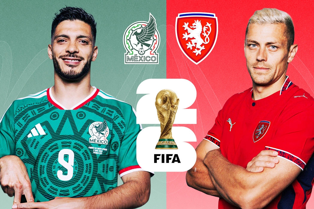 Trực tiếp bóng đá Mexico vs CH Séc: Bảng A World Cup 2026