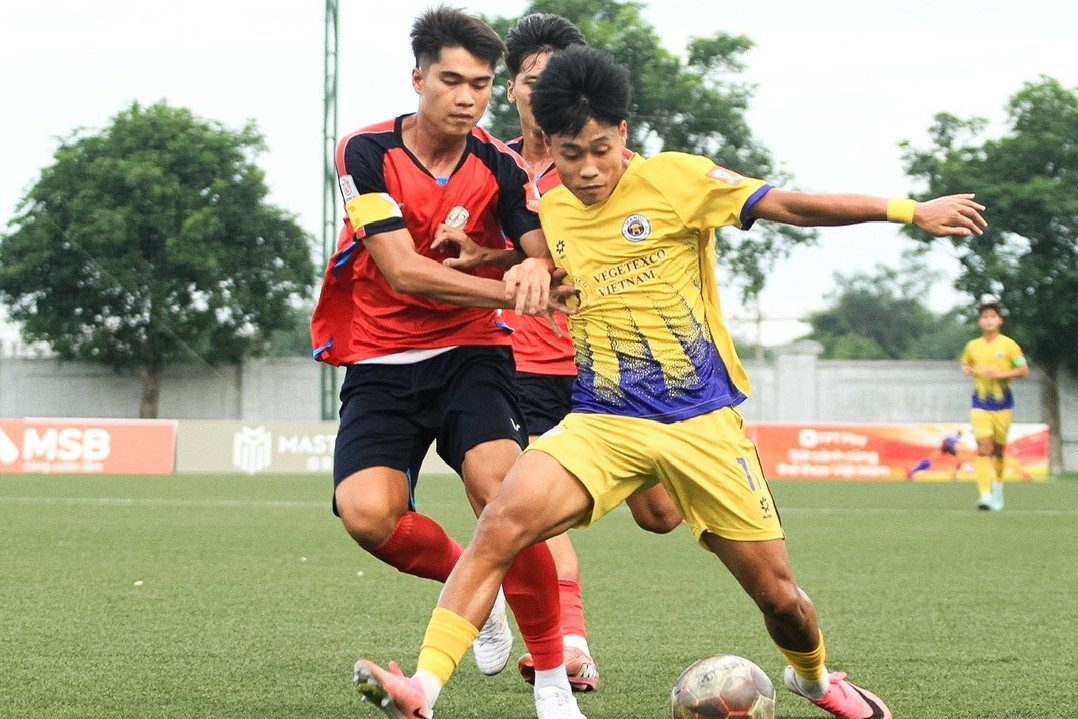 VCK U21 Quốc gia 2026 xác định 4 đội đầu tiên vào tứ kết