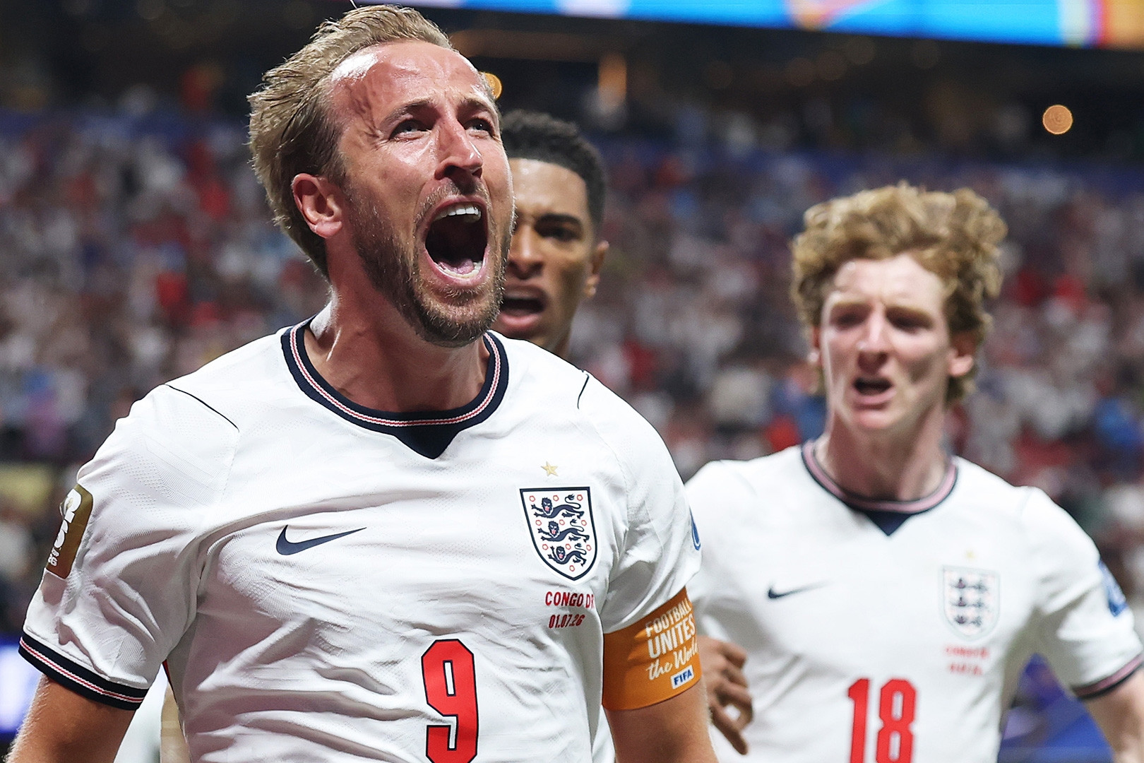 Anh thắng kịch tính CHDC Congo: Hiệp sĩ Harry Kane