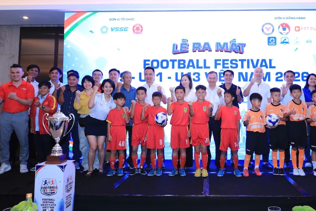 Gần 1000 cầu thủ tham dự Football Festival 2026