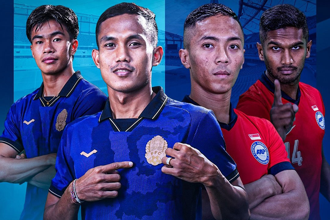 Trực tiếp bóng đá Campuchia vs Singapore, 19h ngày 24/7