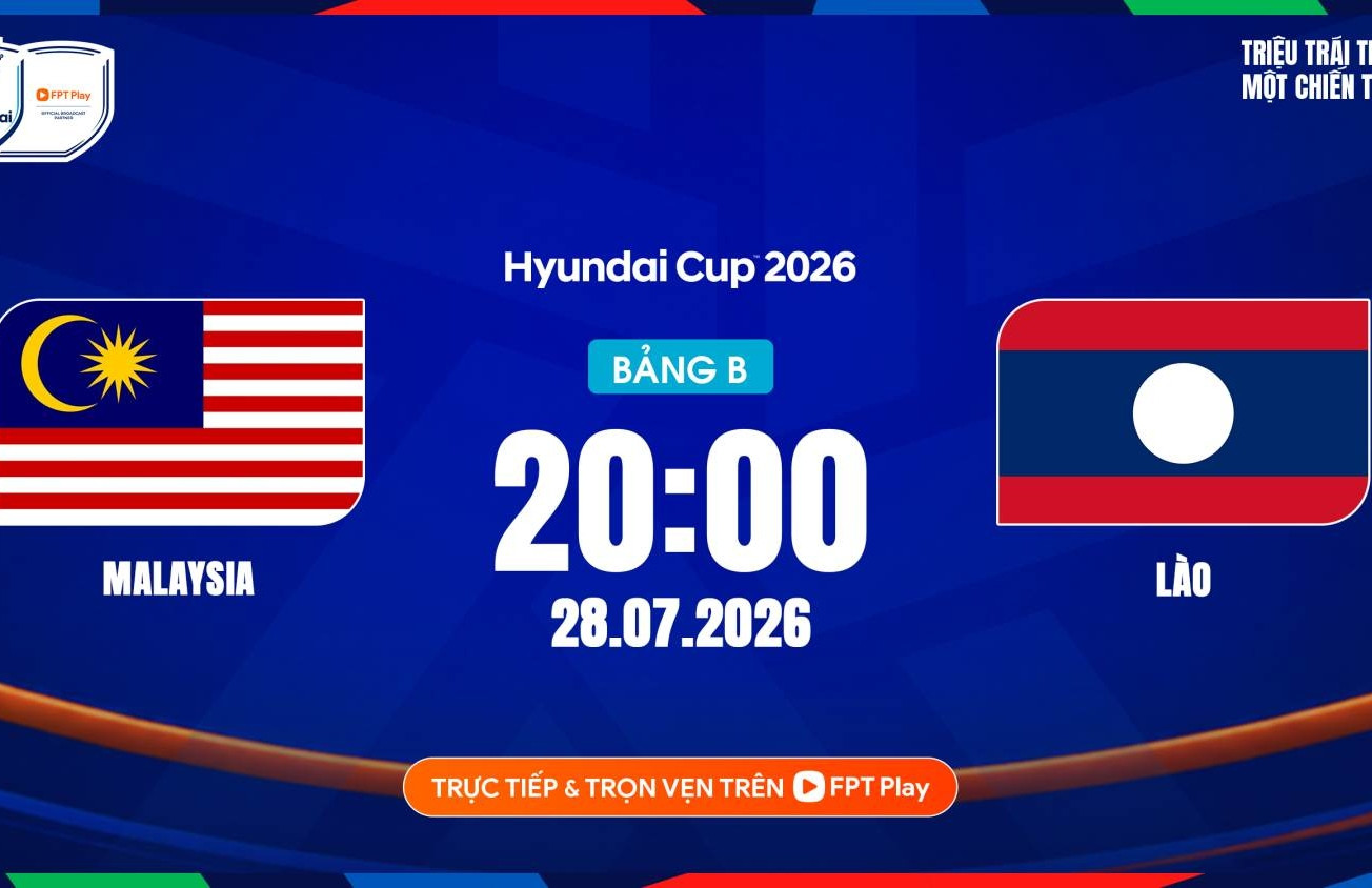 Link xem trực tiếp ASEAN Cup 2026 hôm nay 28/7